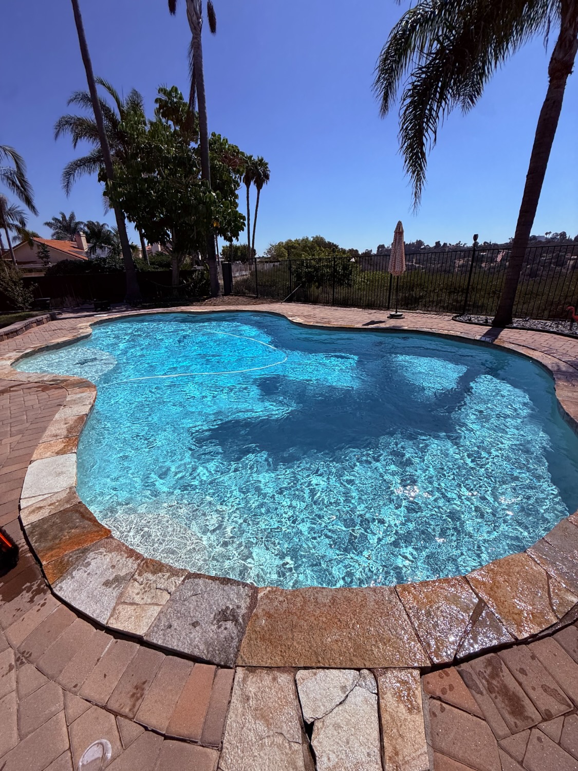 Pool, recent job